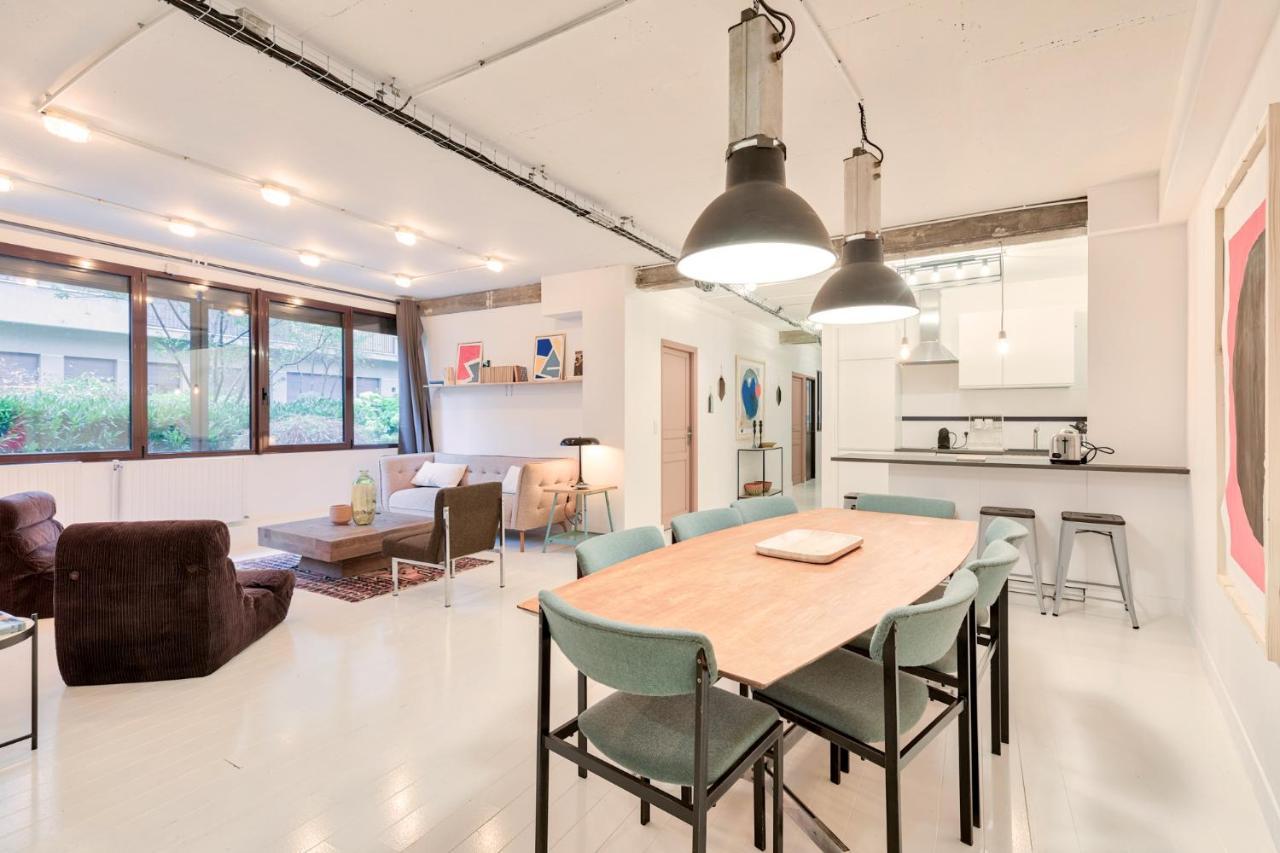 Апартаменты Artist And Design Loft - 10 Guests - 5 Min From Metro Париж Экстерьер фото