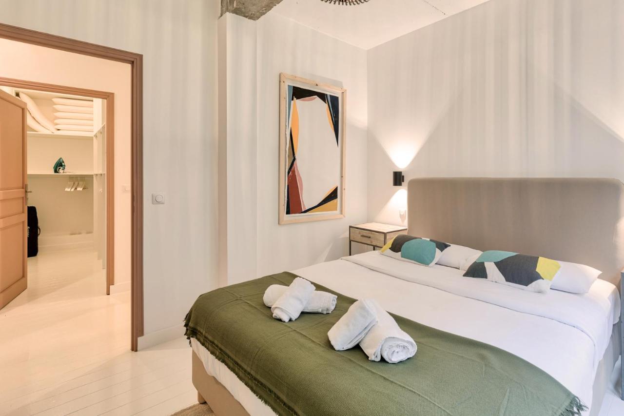 Апартаменты Artist And Design Loft - 10 Guests - 5 Min From Metro Париж Экстерьер фото