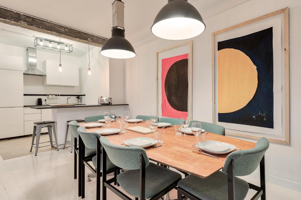 Апартаменты Artist And Design Loft - 10 Guests - 5 Min From Metro Париж Экстерьер фото