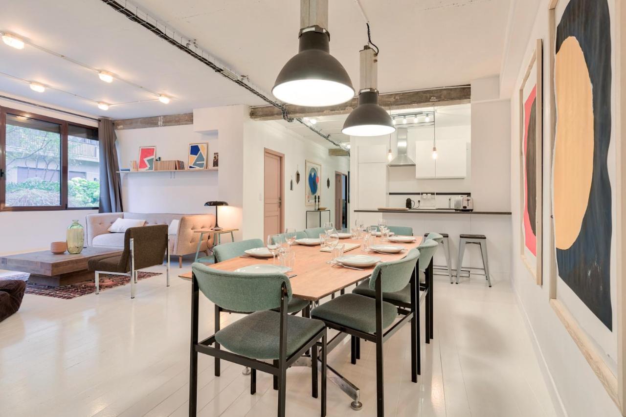 Апартаменты Artist And Design Loft - 10 Guests - 5 Min From Metro Париж Экстерьер фото