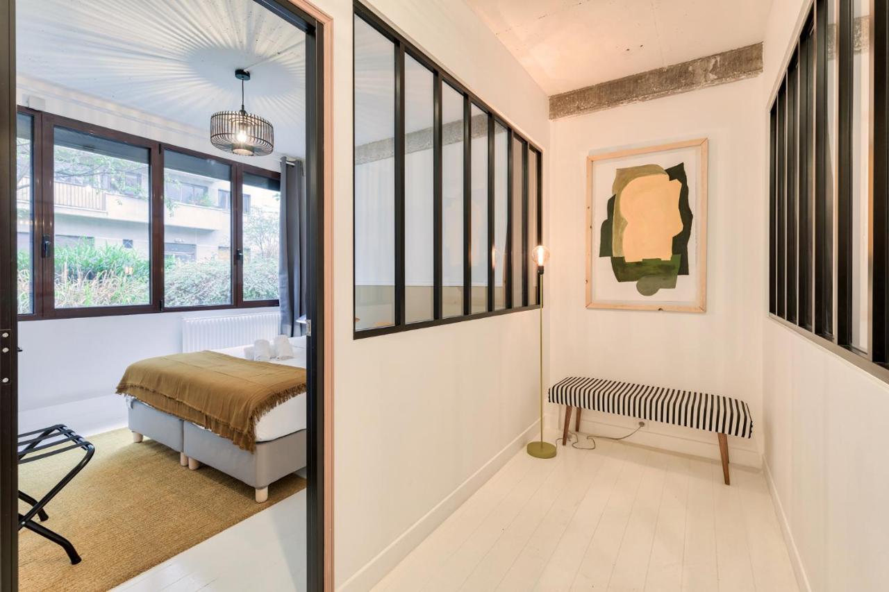 Апартаменты Artist And Design Loft - 10 Guests - 5 Min From Metro Париж Экстерьер фото