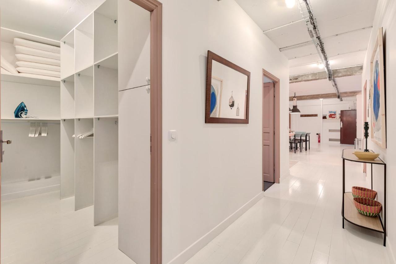 Апартаменты Artist And Design Loft - 10 Guests - 5 Min From Metro Париж Экстерьер фото