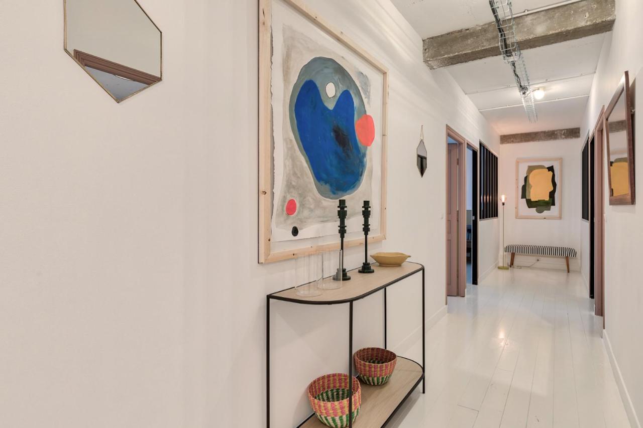 Апартаменты Artist And Design Loft - 10 Guests - 5 Min From Metro Париж Экстерьер фото